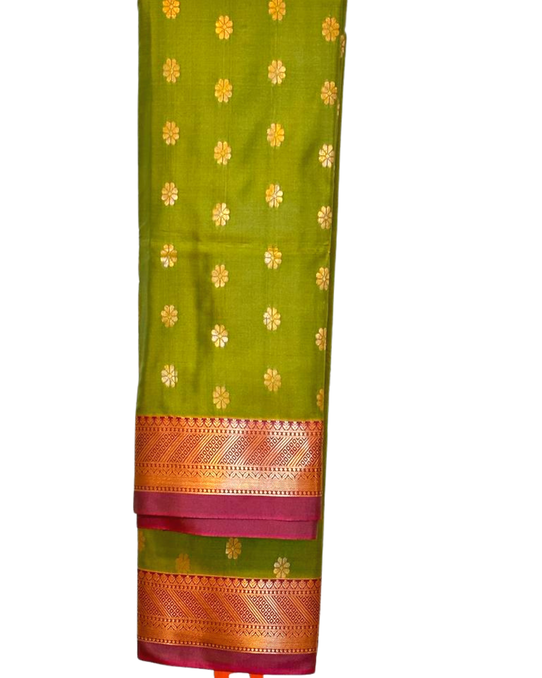 Soft-silk Kancheepuram saree