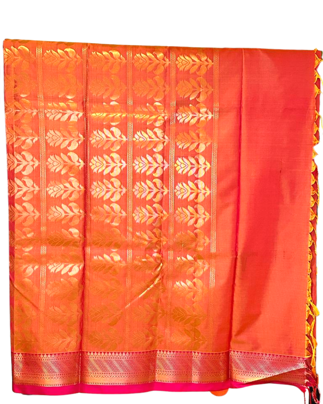 Soft-silk Kancheepuram saree