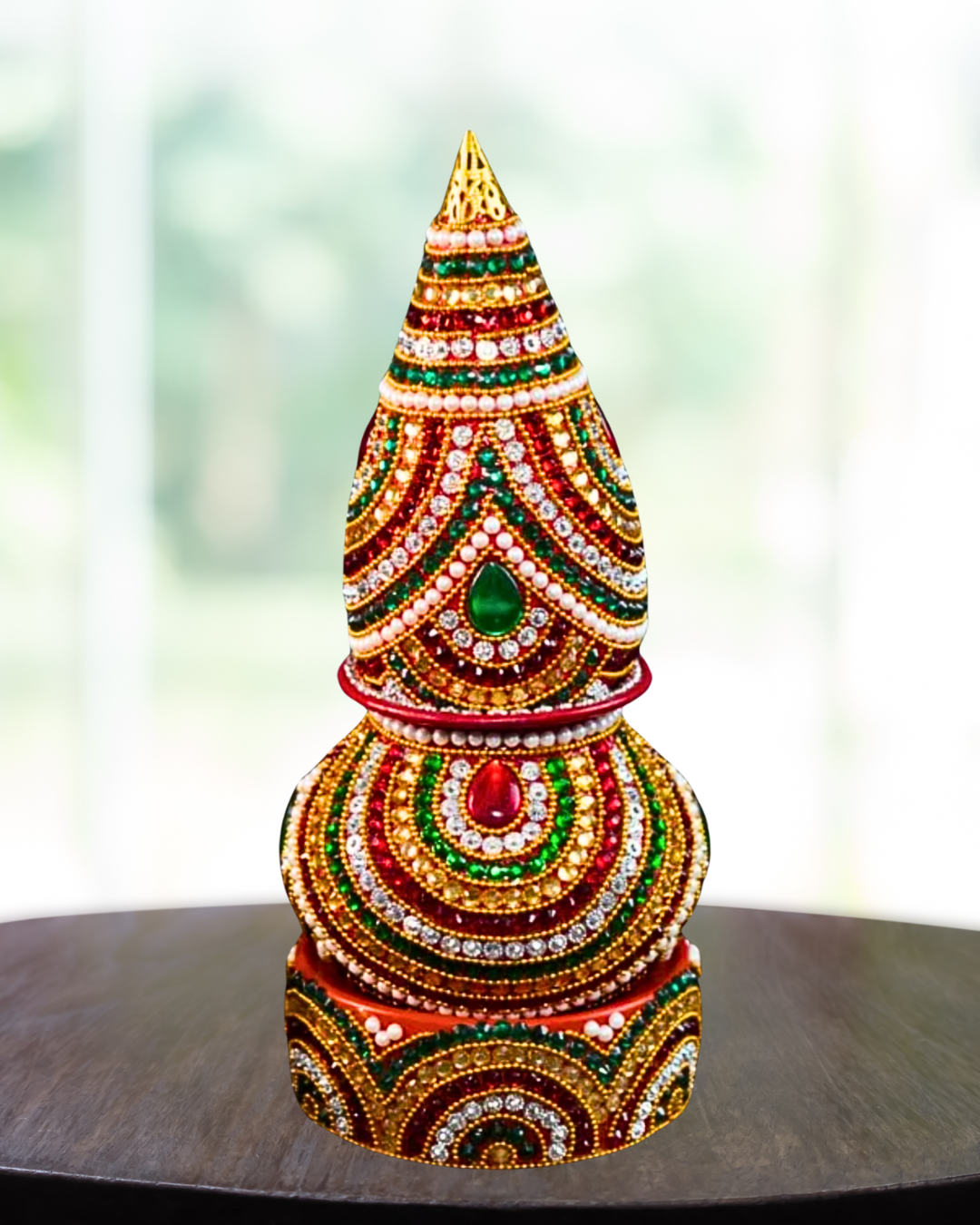 Kundan & Stones Kalash Set