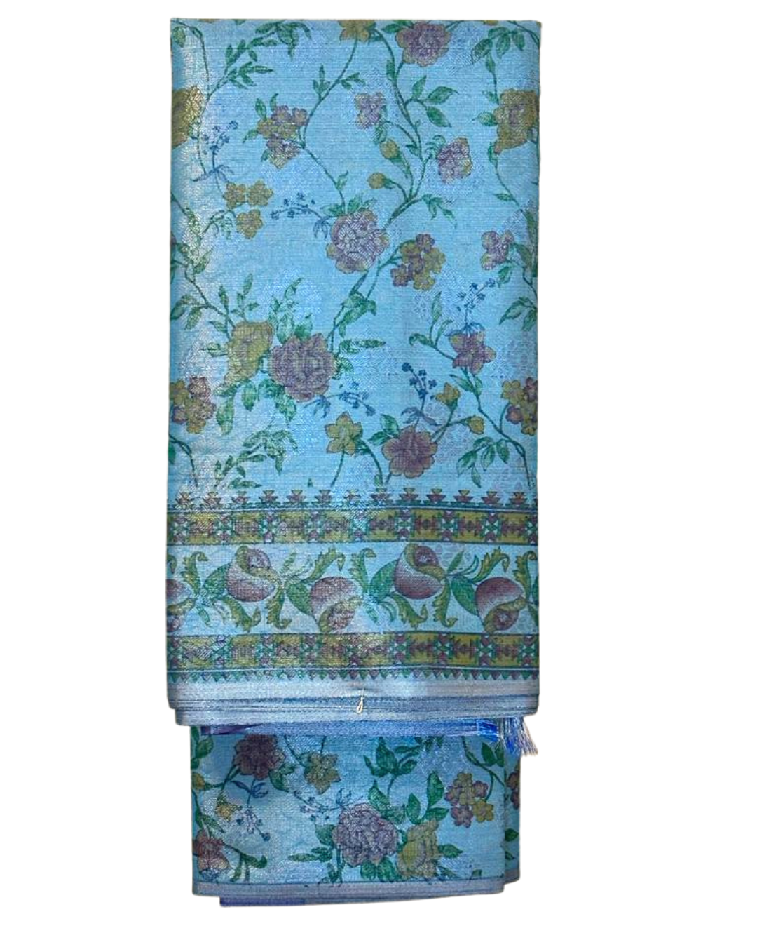 Soft tissue silk saree