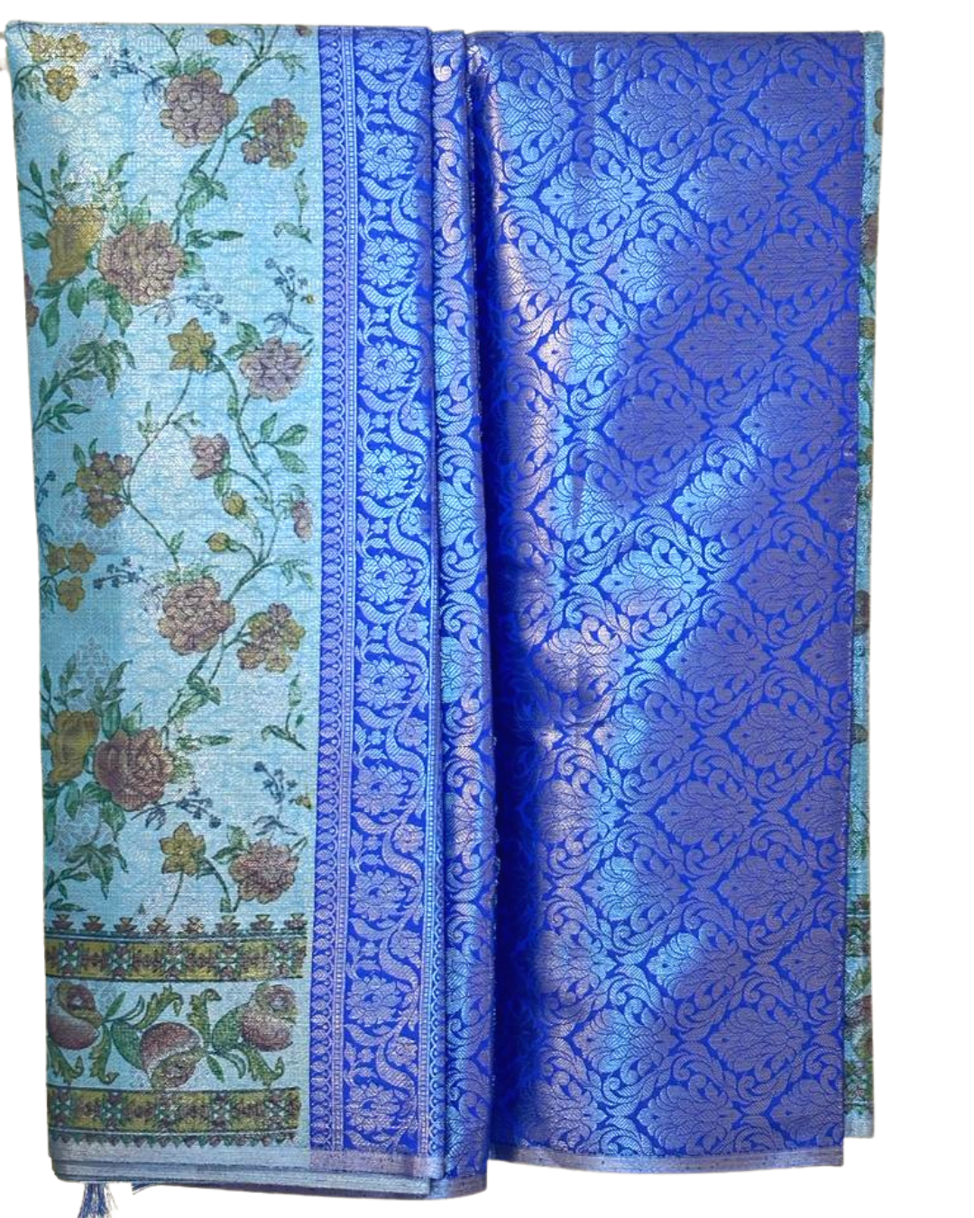 Soft tissue silk saree