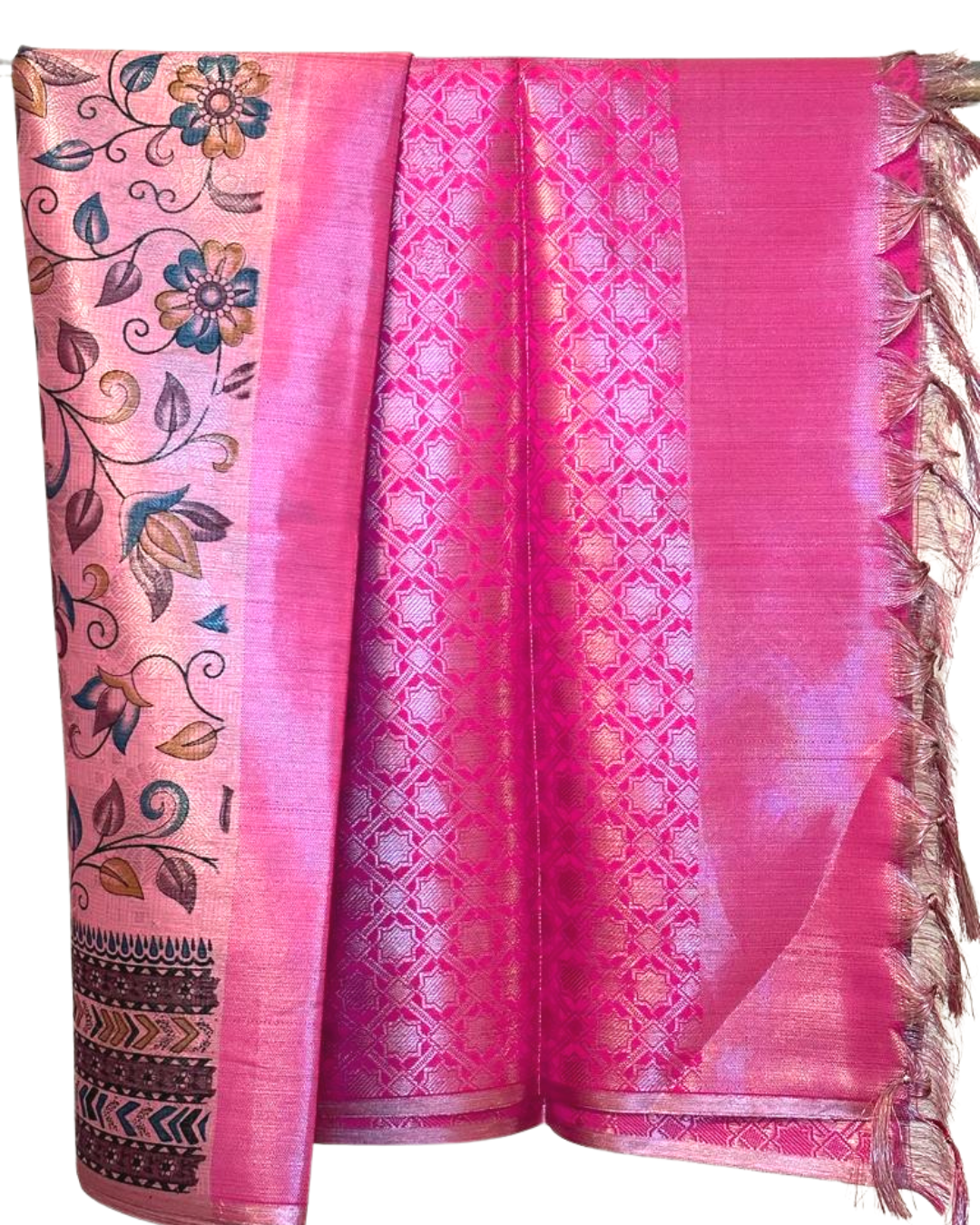 Soft tissue silk saree