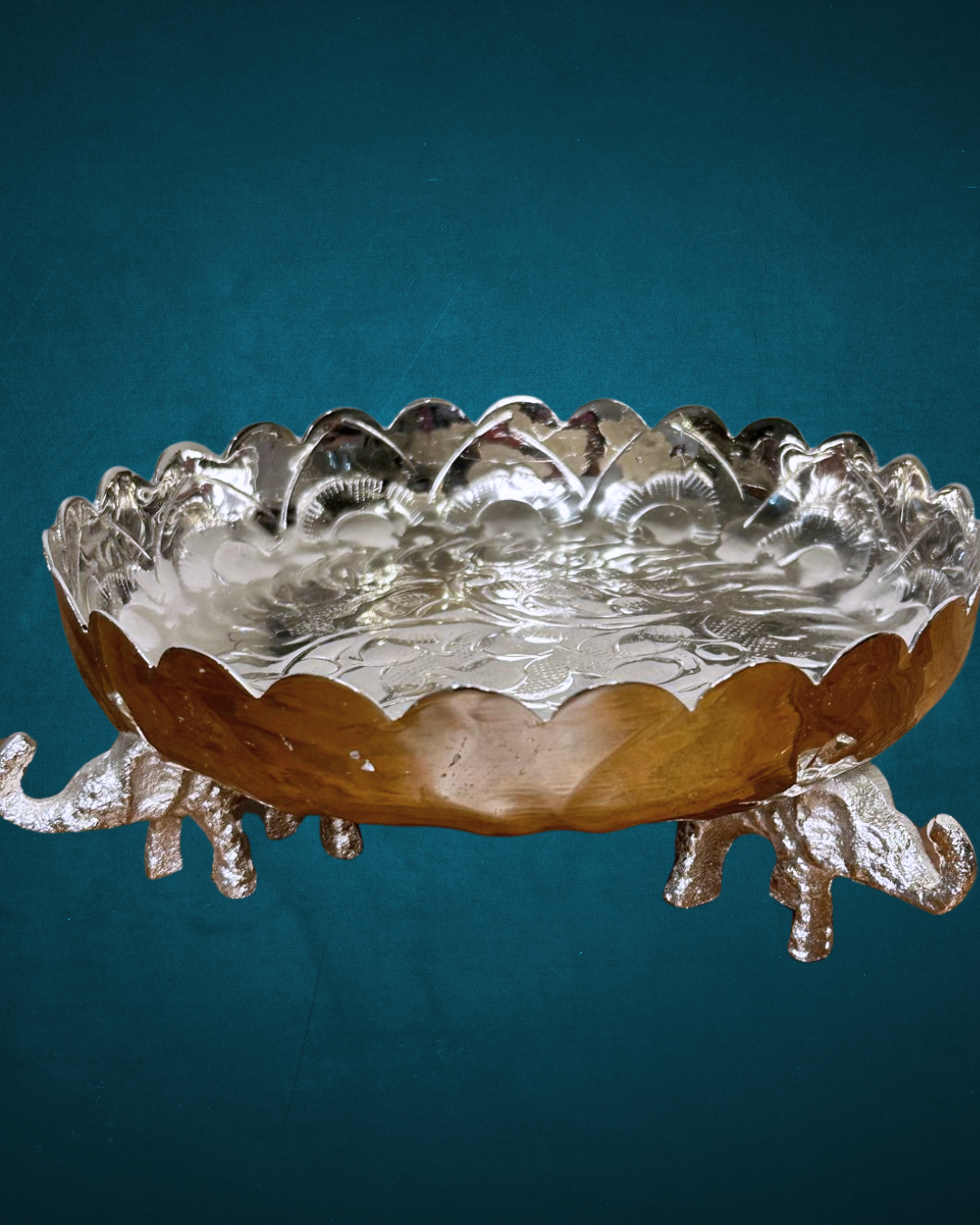 Pooja flowers Tray with Stand
