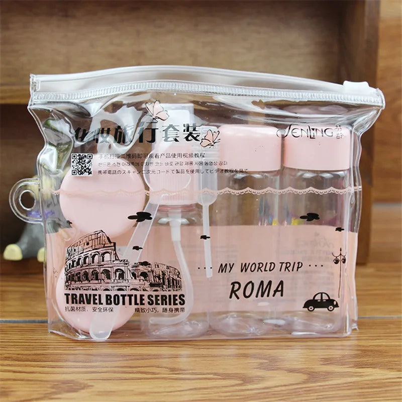 7pc/Set Travel Mini Makeup Travel Accessories