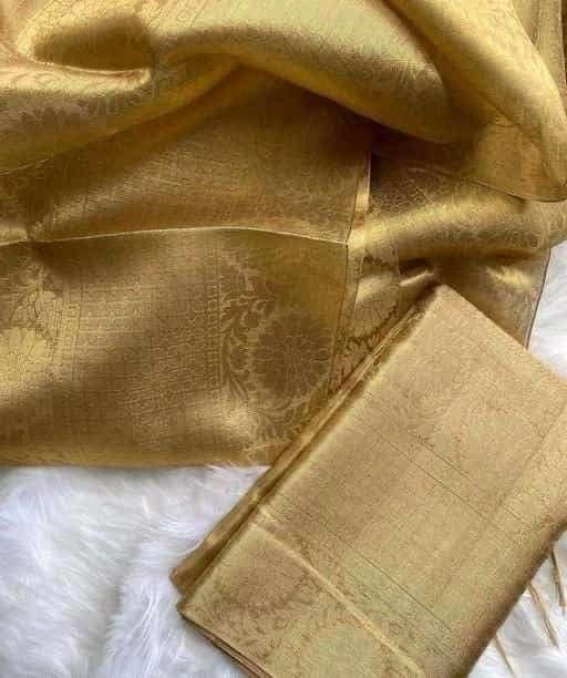 Gold Tissue Silk Saree