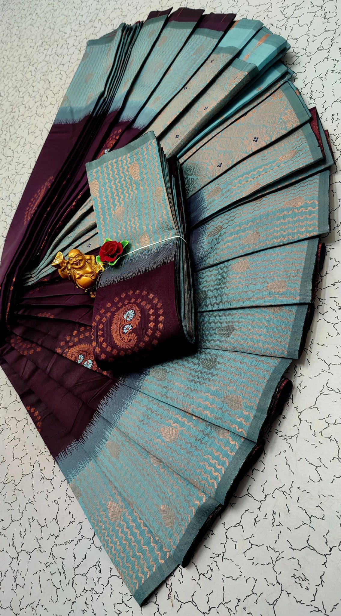 Light weight kubera elite rapier fancy silk saree