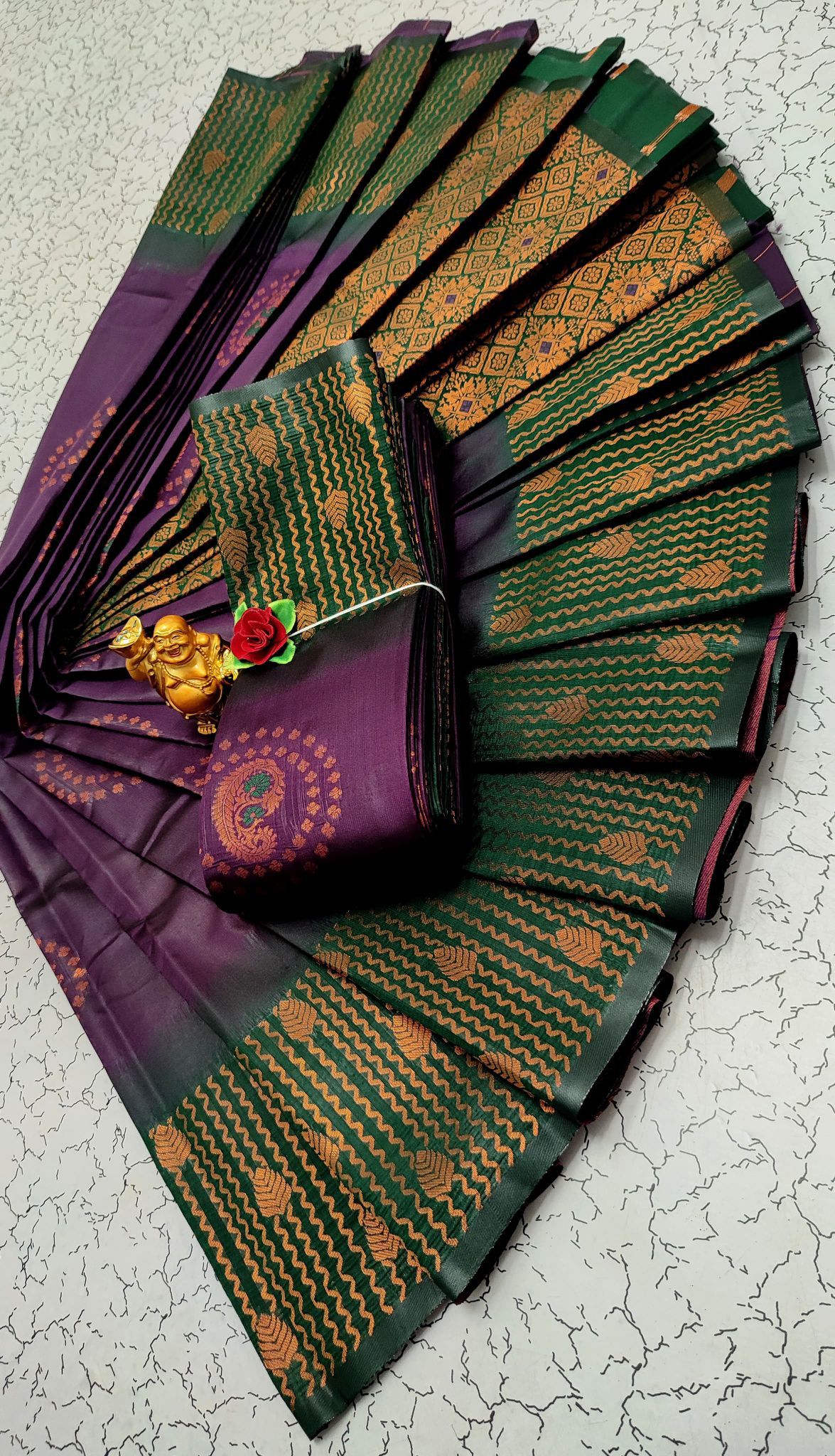 Light weight kubera elite rapier fancy silk saree