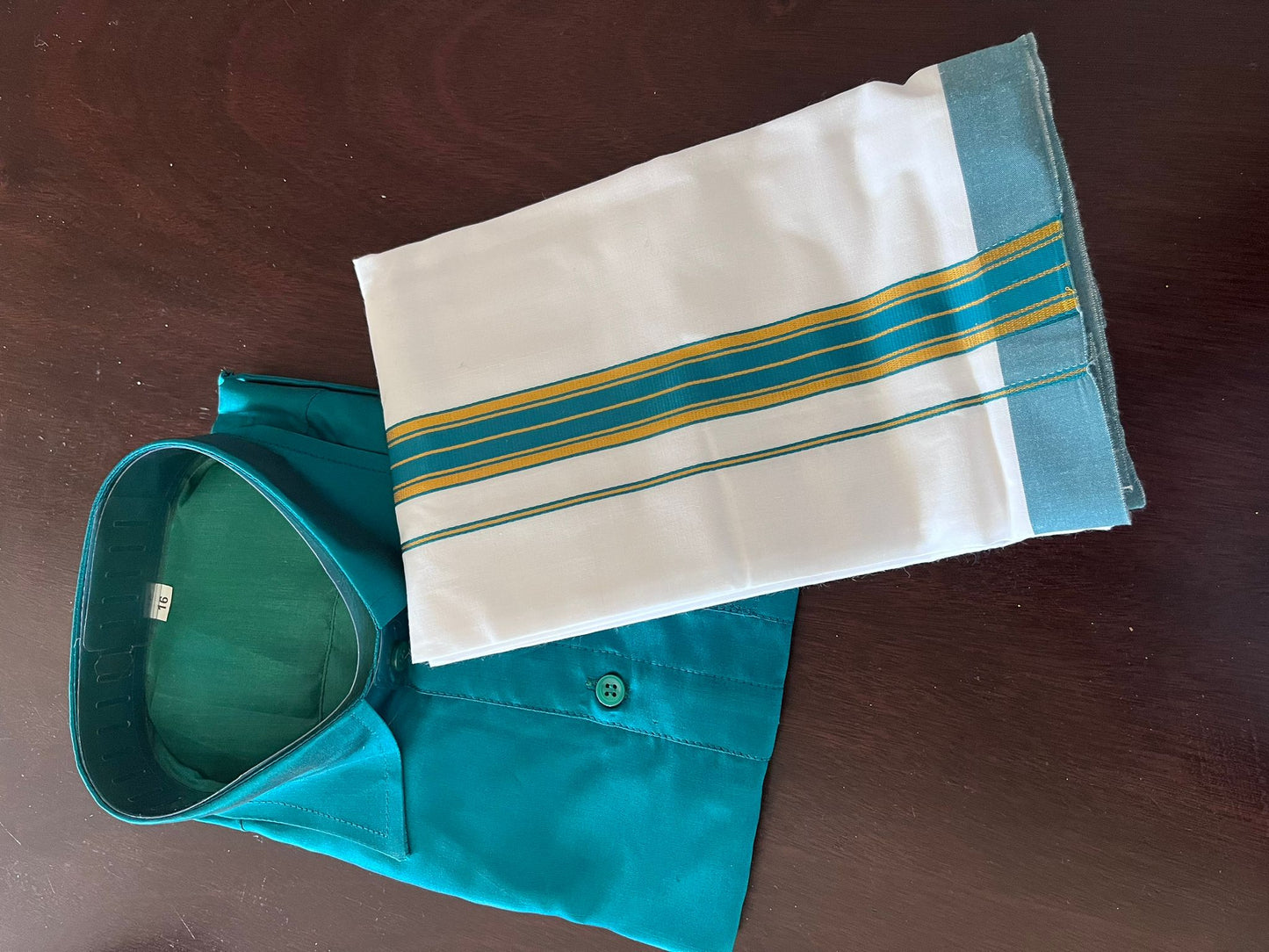 Boys Shirt-Dhoti set (16 yrs)