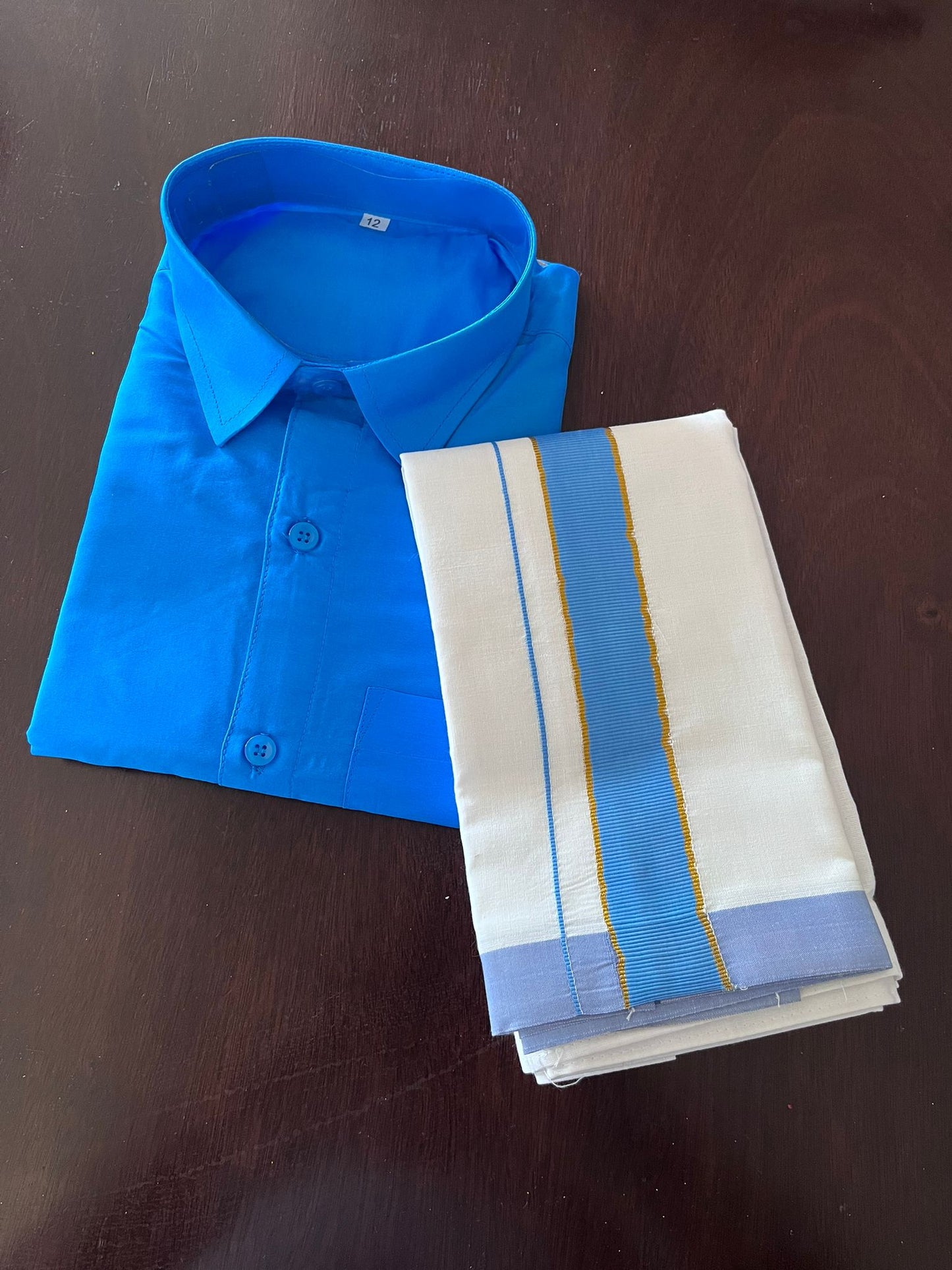 Boys Shirt-Dhoti set (12 yrs)