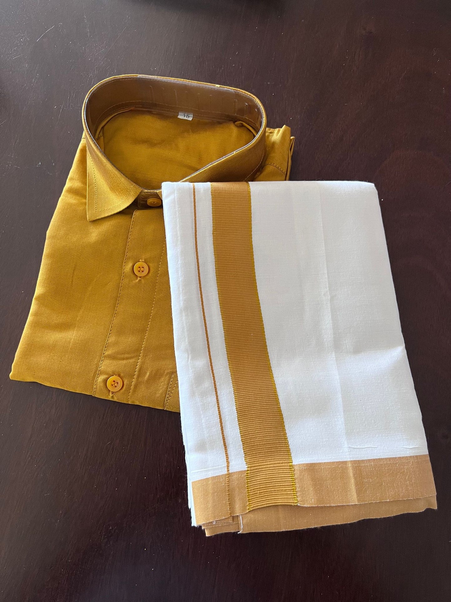 Boys Shirt-Dhoti set (15 yrs)