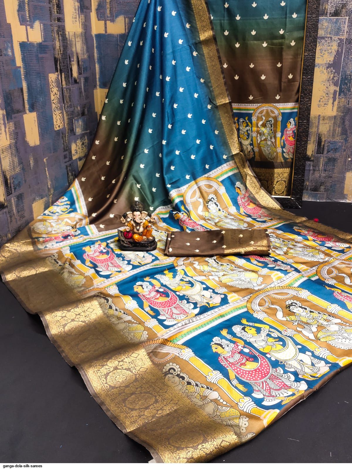 Ganga Dola Silk Saree