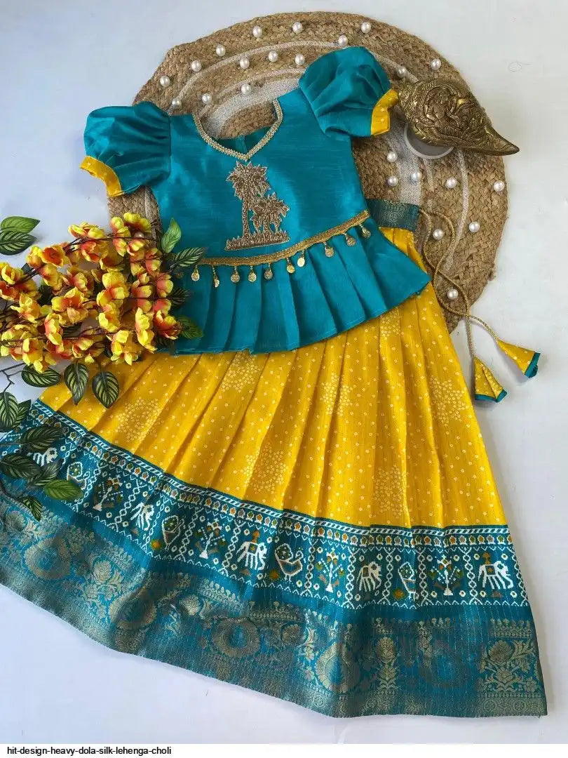 Heavy Dola Silk Lehenga Choli
