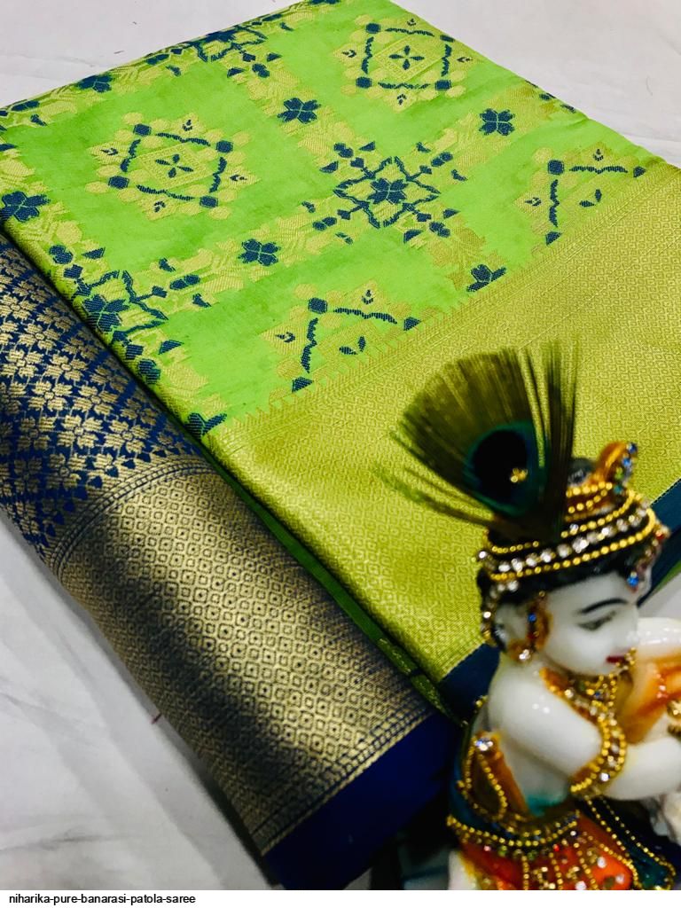 BANARASI PATOLA SAREE Green