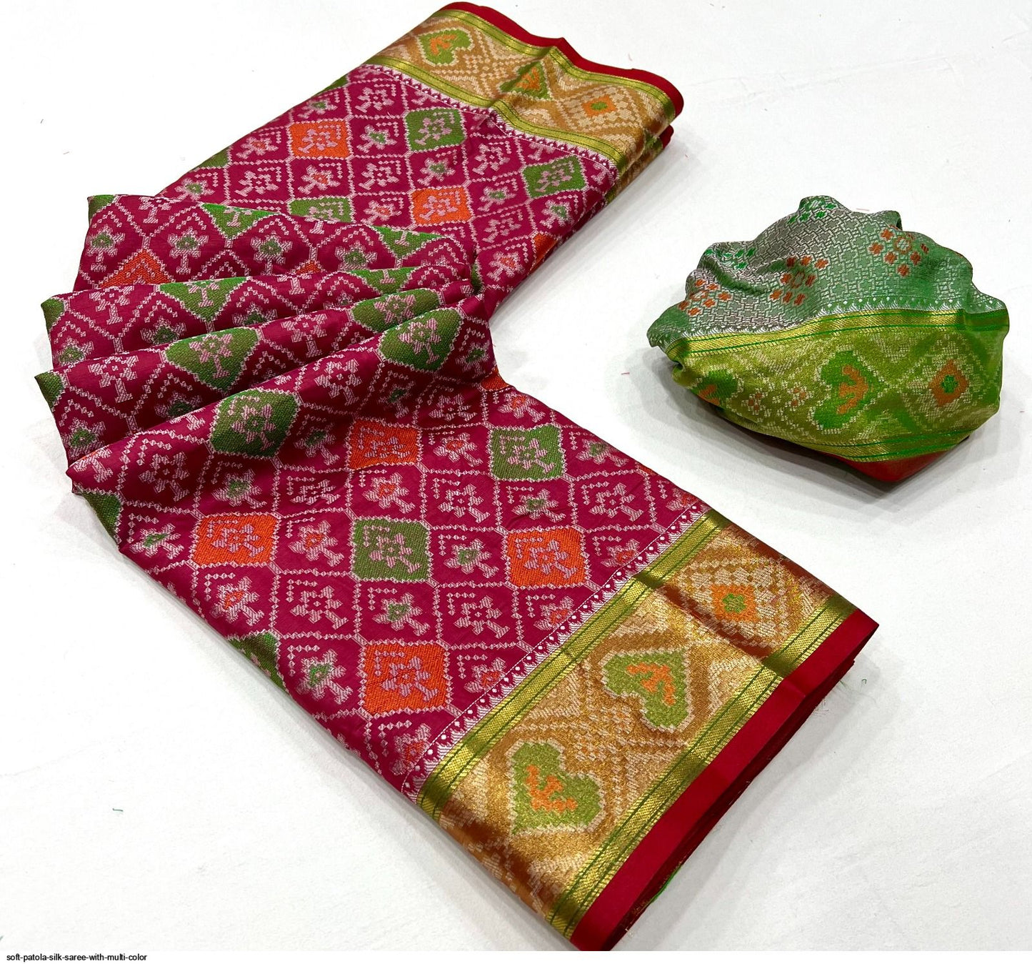 Soft Patola Silk Saree