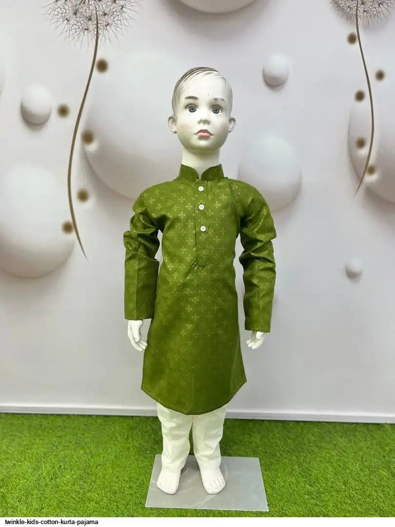 Kids Cotton Kurta Pyjama