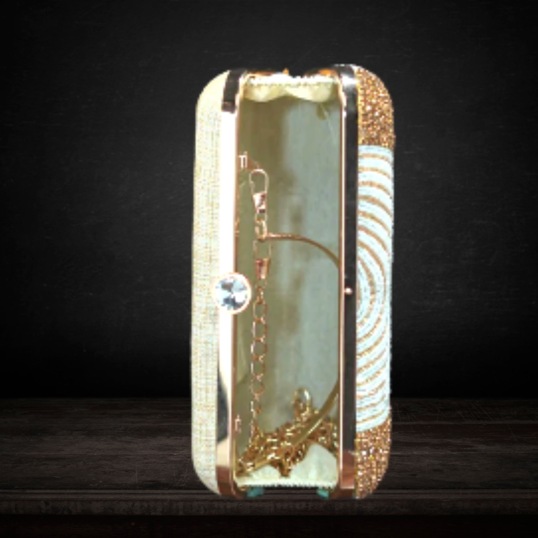 Full Shimmer Designer Sling Clutch