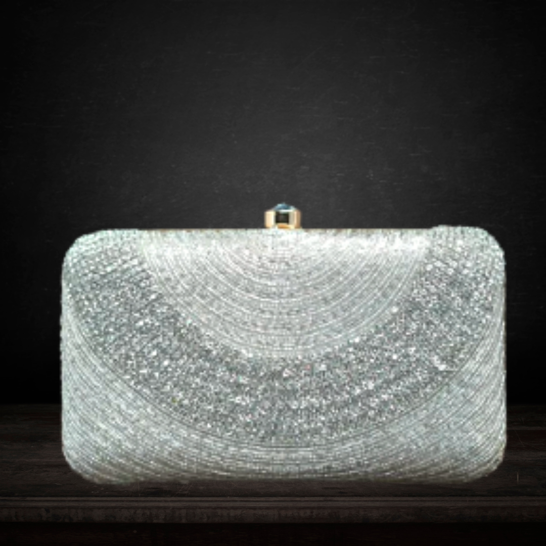 Full Shimmer Designer Sling Clutch