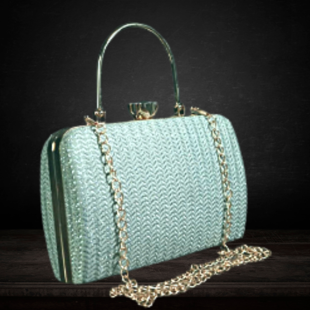 Dazzler Rectangle Sling Clutch Bag