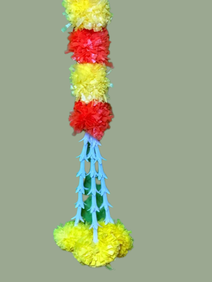 Set of 5 marigold strings with gulchadi