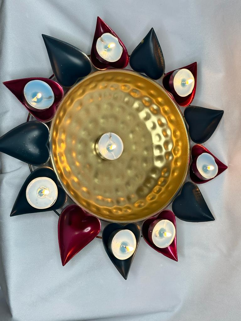 Leaf Diya Urli