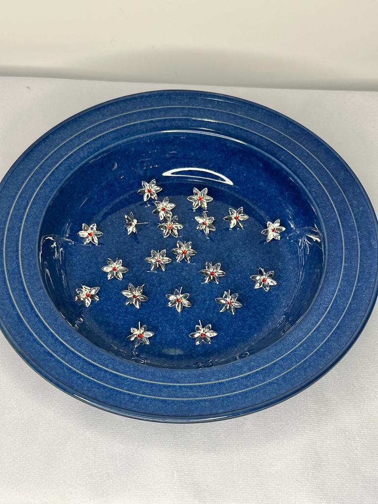 108 silver parijata for pooja