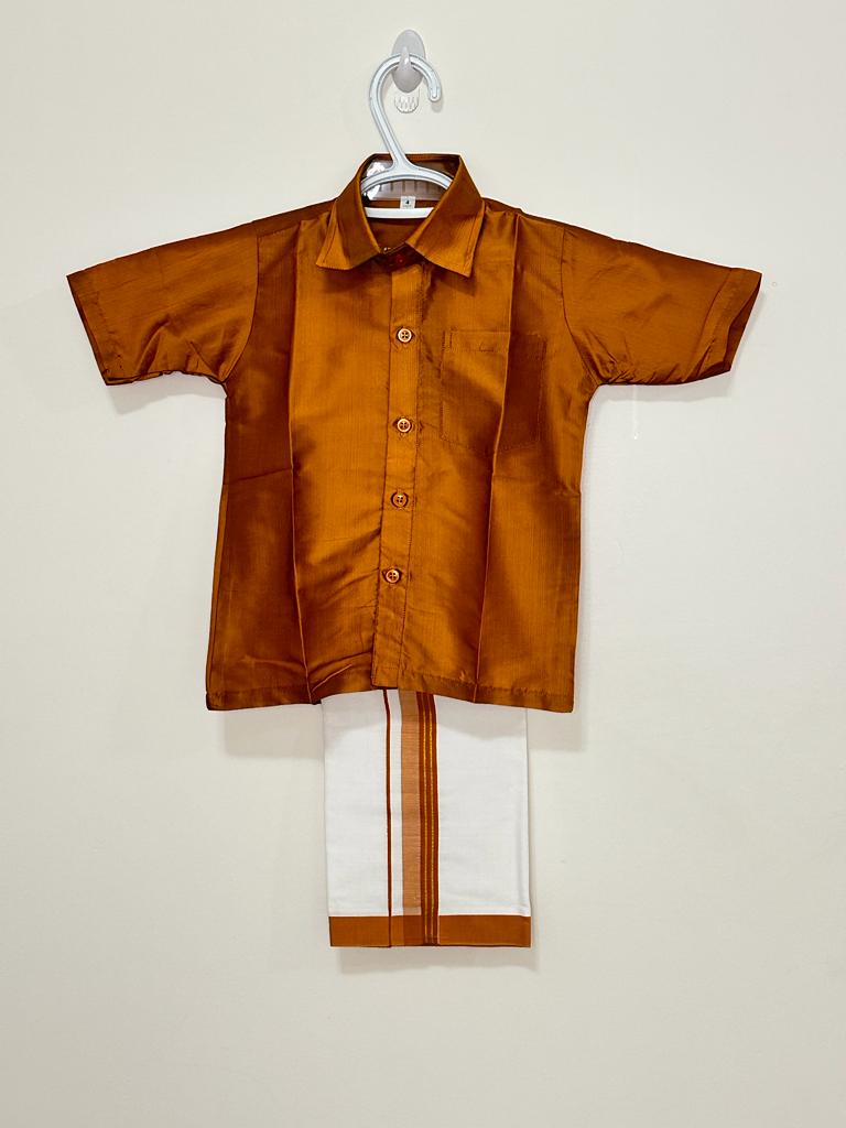 Boys Dhoti-Shirt set (4 yr)