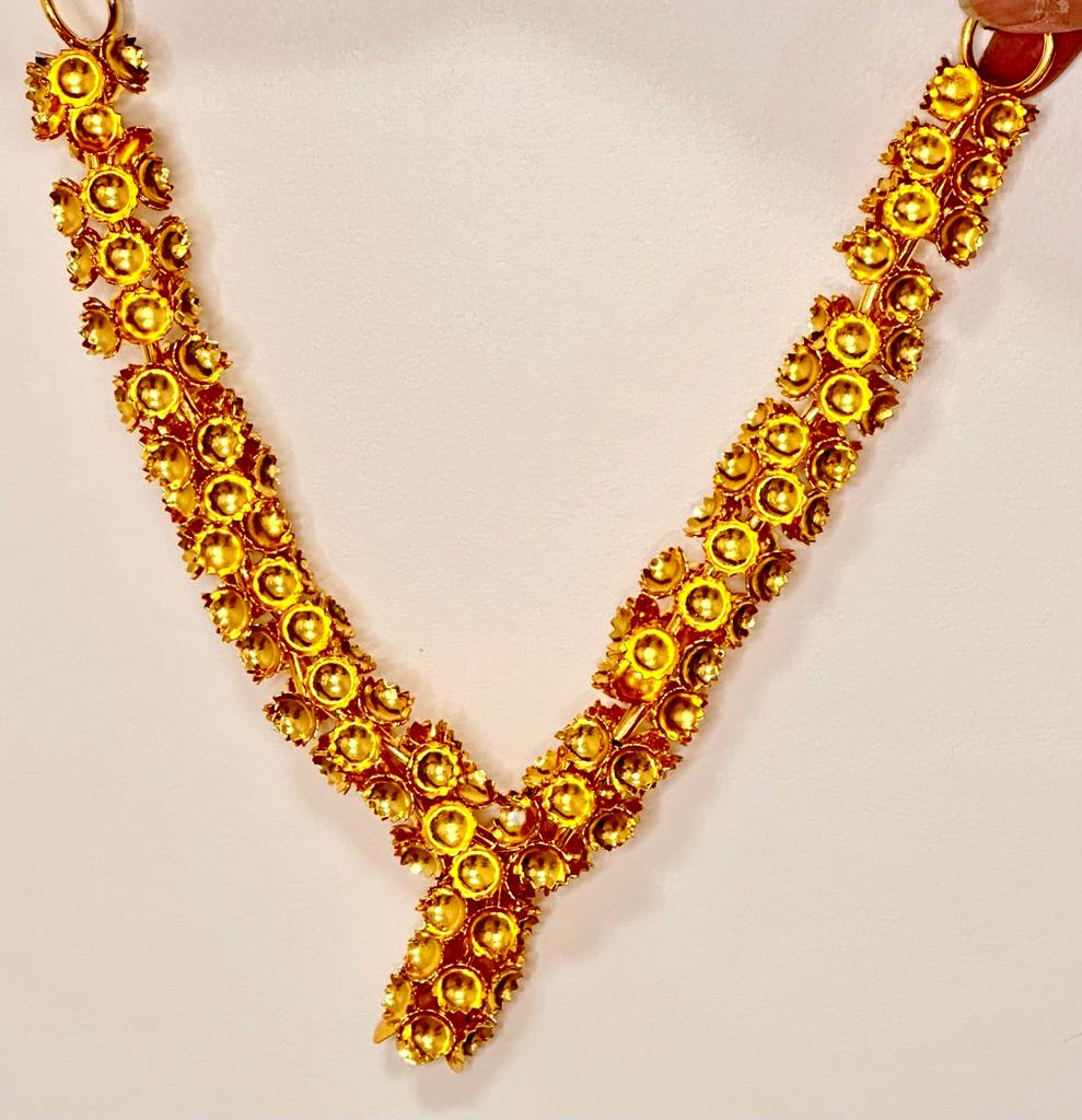 German Silver Golden Malai