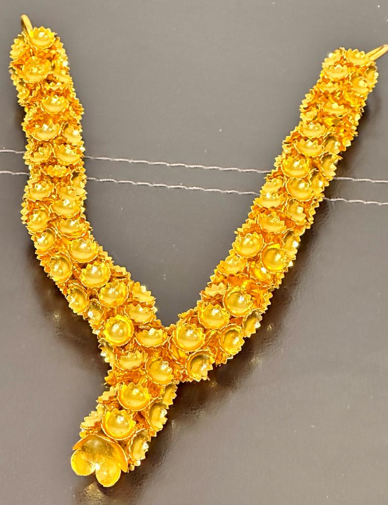 German Silver Golden Malai