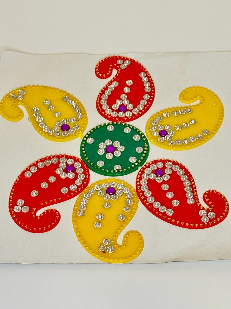 Mango Designed Decorative Rangoli