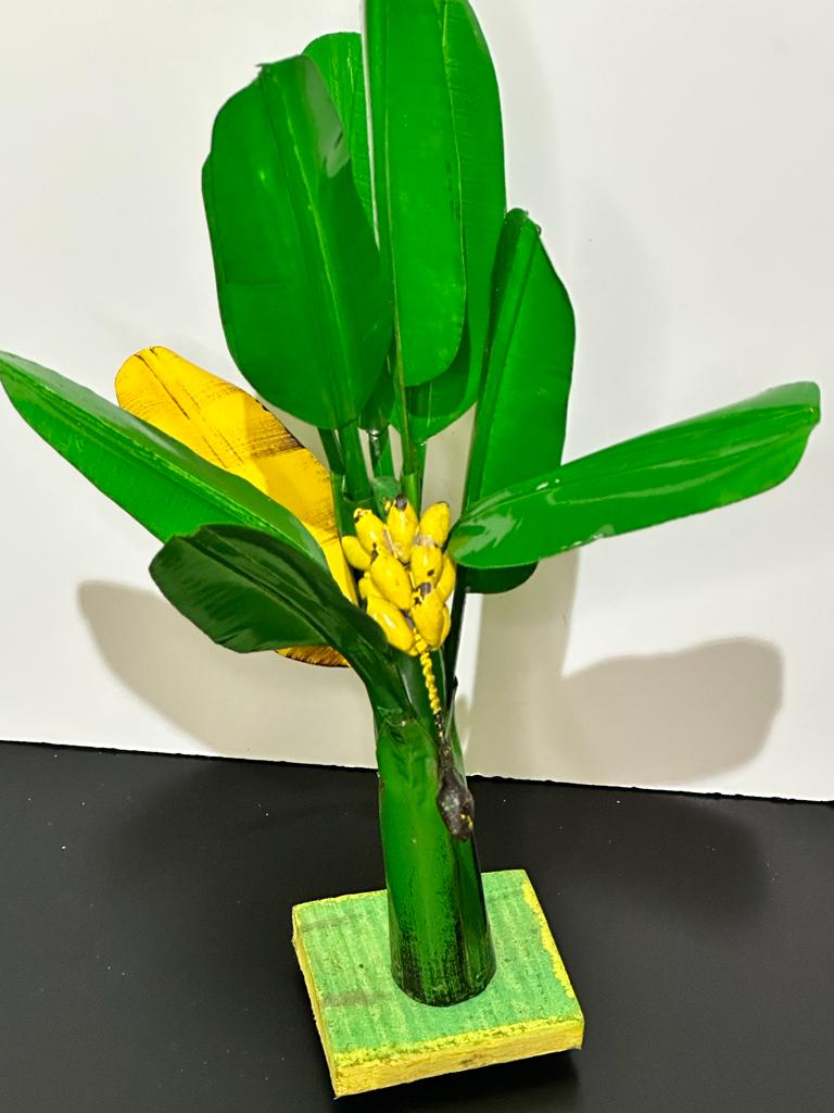 16" artificial banana plant (pair)