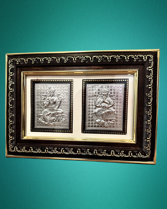 Lakshmi - Ganesha Photo Frame