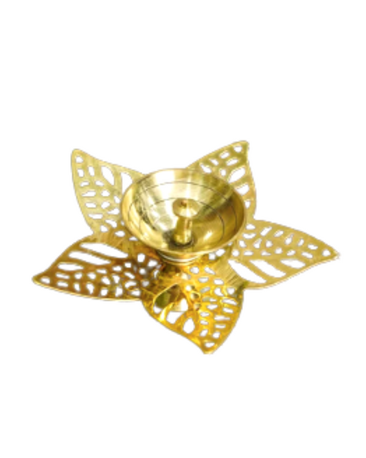 Brass diya