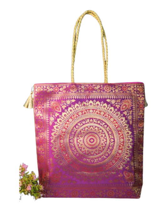 Banarasi design handbag