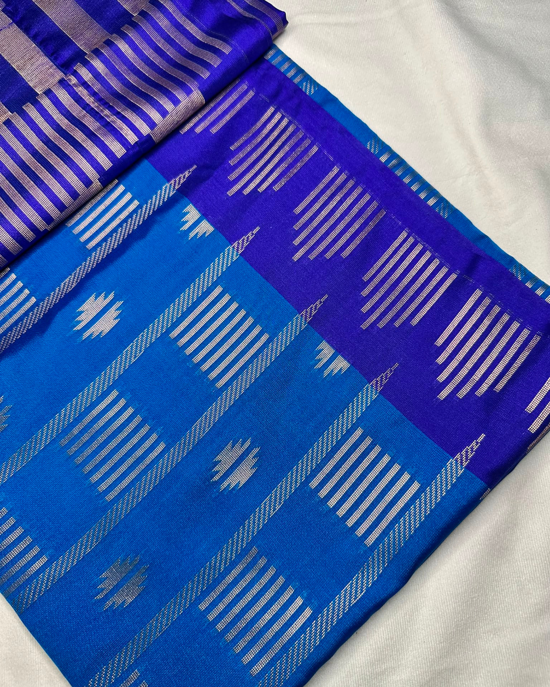 Digital soft silk saree