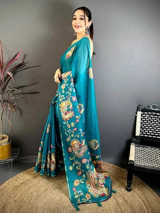 Kalamkari Kota Saree