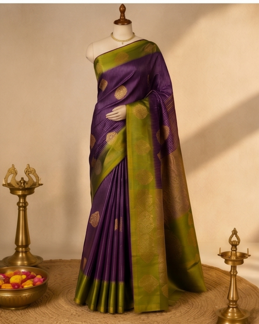 Kancheepuram art silk saree