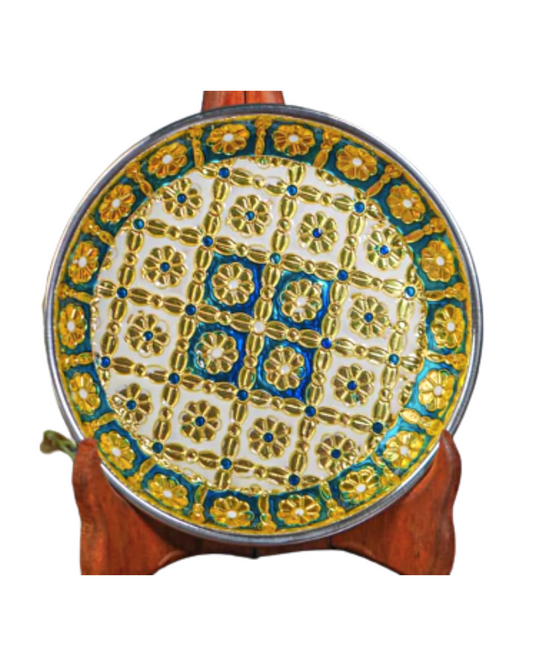 Meenakari plate