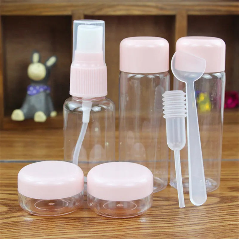 7pc/Set Travel Mini Makeup Travel Accessories