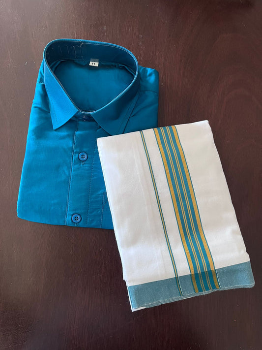 Boys Shirt-Dhoti set (11 yrs)