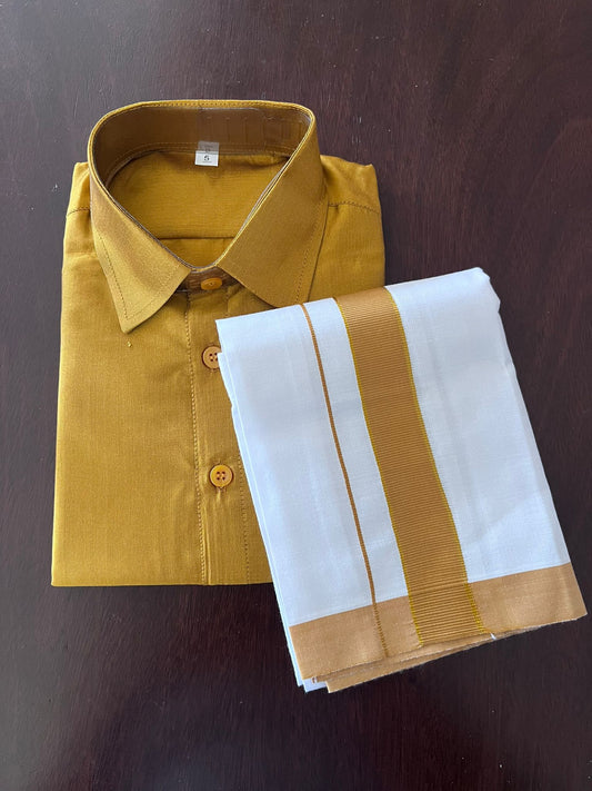 Boys Shirt-Dhoti set (7 yrs)