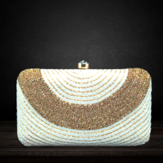 Full Shimmer Designer Sling Clutch