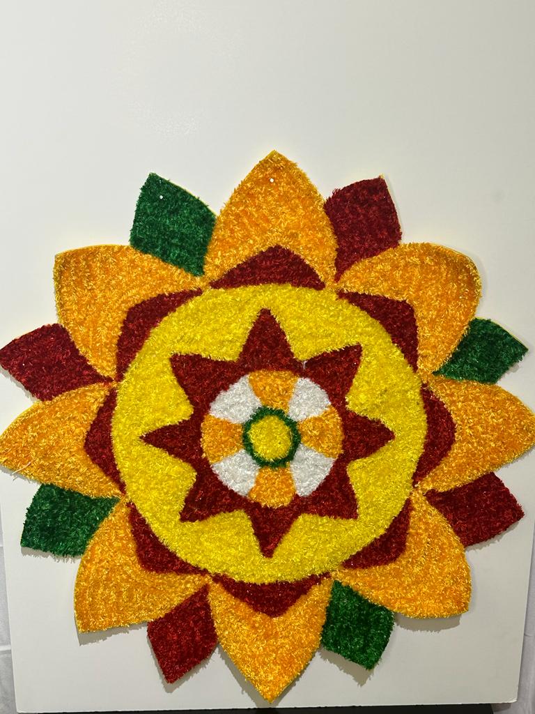 2 feet rangoli mat