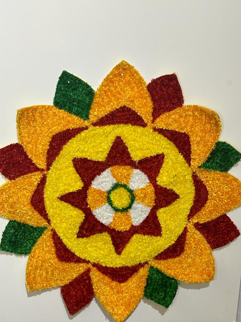 2 feet rangoli mat