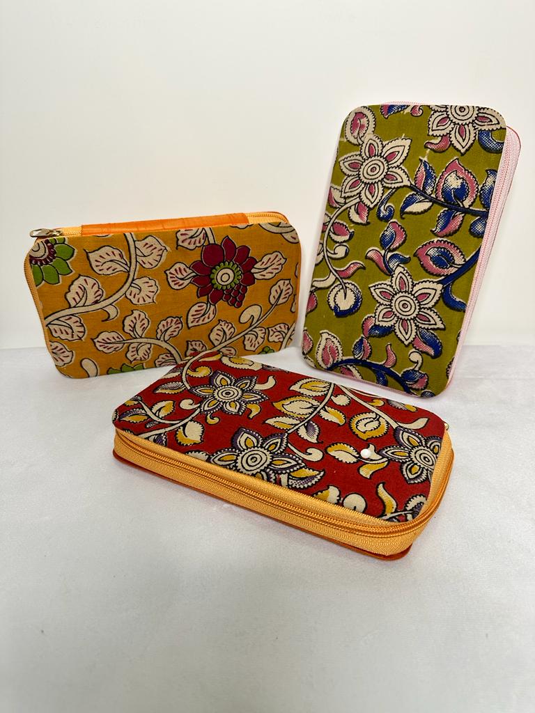Kalamkari Earrings Storage Case