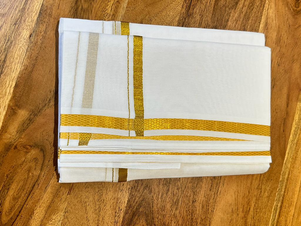 Zari dhoti