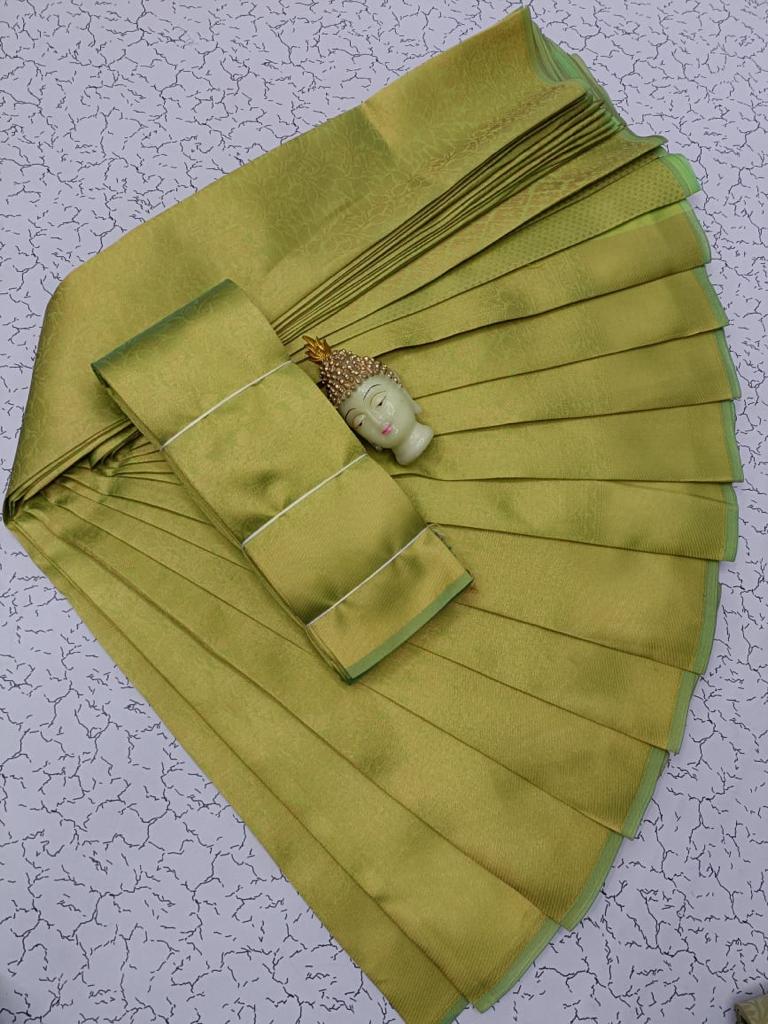 Kubera Elite bridal fancy silk saree_self border
